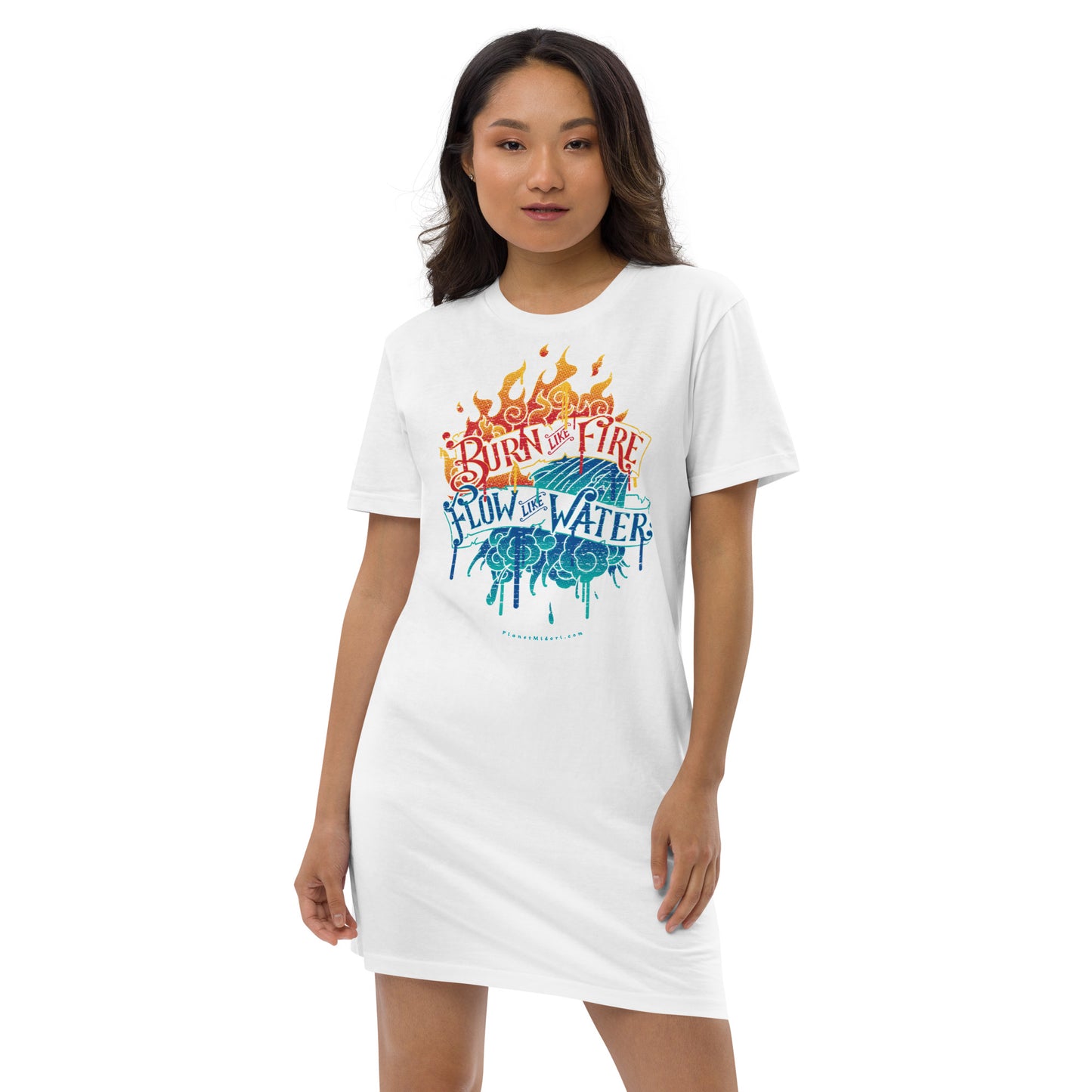Organic cotton t-shirt dress